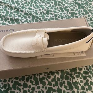 Rothy’s , cream colored loafers, new, never worn